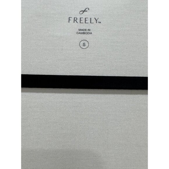 FREELY Women Ivory Blouse SMALL - Picture 4 of 4